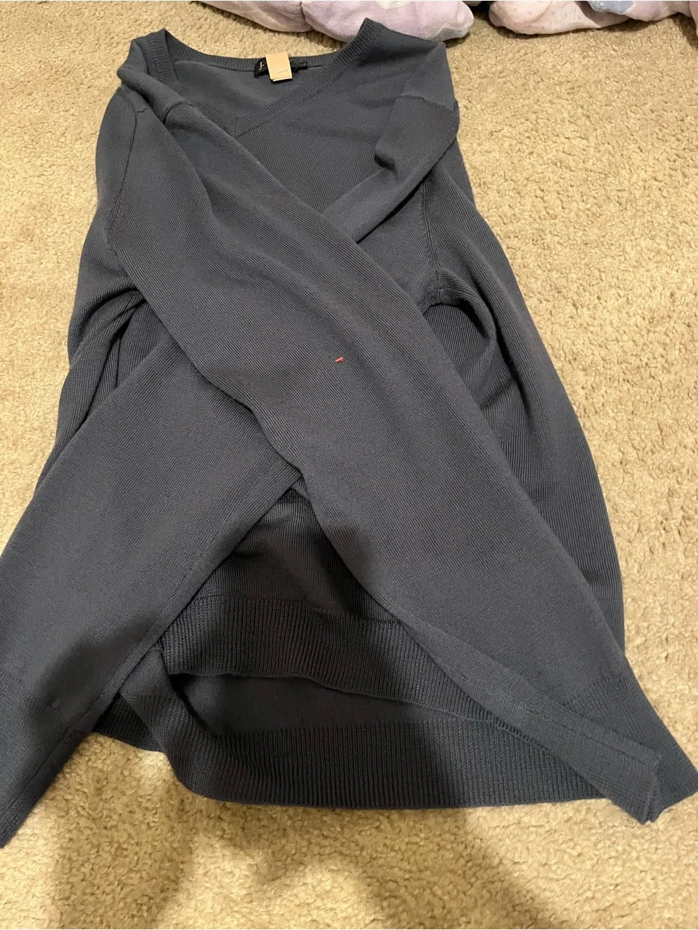 J. Crew Dark Grey Merino Wool Sweater